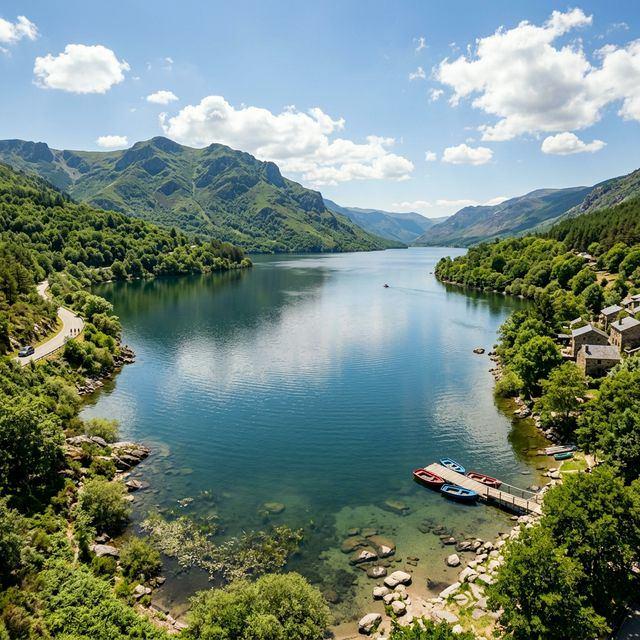 Lago de Sanabria cerca de la casa rural El Horno